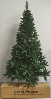 Kunstkerstboom 180cm hoog - inclusief opbergtas - 950 takken mooi vol